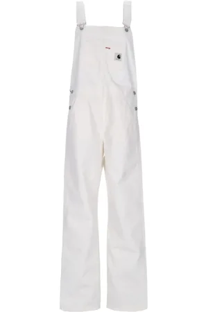 Carhartt Jumpsuits, female, , L, Durable Canvas Bib Overalls