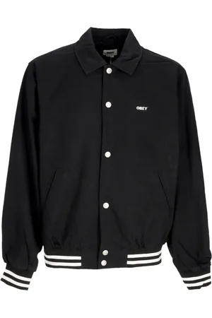 Obey Bomber Jackets, male, , XS, Icon Face Varsity Jacket