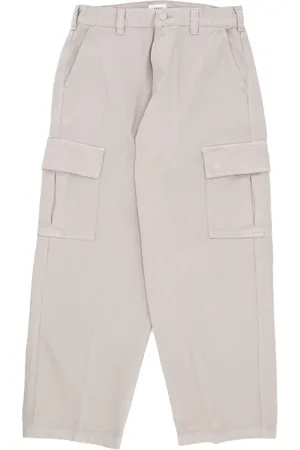 Obey Straight Trousers, male, , W36, Cargo Denim Pant Silver Grey