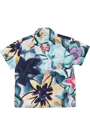 Obey Short Sleeve Shirts, male, , L, Short Sleeve Camp Collar Woven Shirt