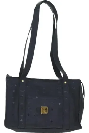 MCM Pre-owned Shoulder Bags, female, , ONE SIZE, Pre-owned Canvas shoulder-bags