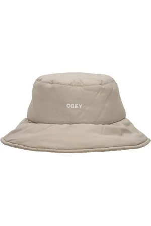 Obey Hats, male, , ONE SIZE, Insulated Silver Grey Bucket Hat
