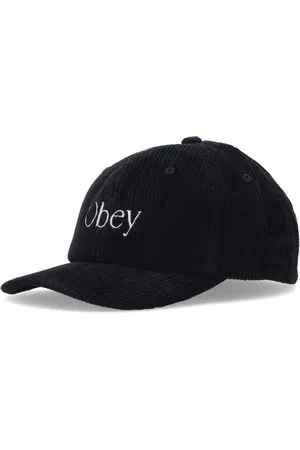 Obey Velvet Curved Visor Strapback Cap