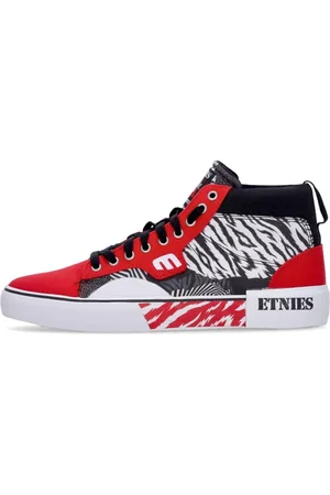 Etnies Sneakers, male, , 5 UK, High Rebel Sports Skate Shoes Red/White/Black
