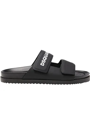 Dsquared2 Logo Slides with Velcro Straps