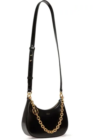 Bally Shoulder Bags, female, , ONE SIZE, Emblem Motif Leather Shoulder Bag