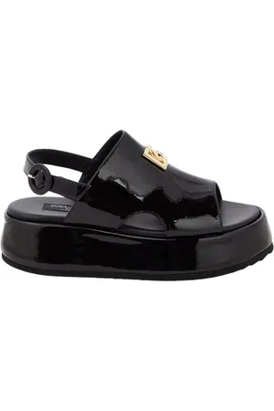 Dolce & Gabbana Leather Girls Sandals