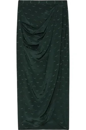 Zadig & Voltaire Midi Skirts, female, , M, Silk Jacquard Wings Long Skirt