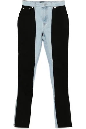 MUGLER Slim-fit Jeans, female, , W28, Two-tone Skinny Cut Denim Jeans