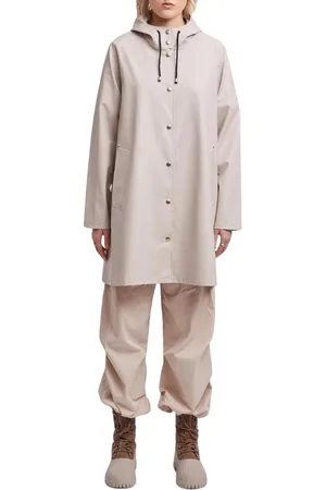 Stutterheim Rain Jackets, female, , 2XS, Lightweight Raincoat Mosebacke Stone