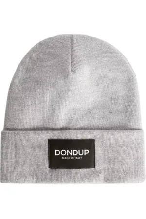 Dondup Beanies, male, , ONE SIZE, Logo Wool Hat