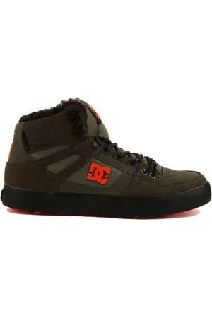 Dcshoes Sneakers, male, , 7 UK, Pure Hi Top WC Trainers Olive