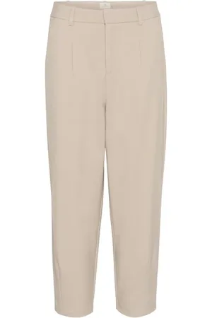 Kaffe High Waist Cropped Trousers Suiting