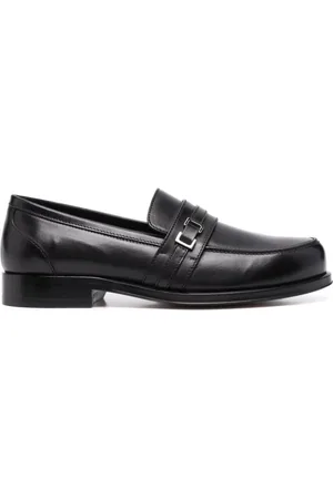 Sergio Rossi Loafers, female, , 2 1/2 UK, Leather Loafers with Buckle Detail