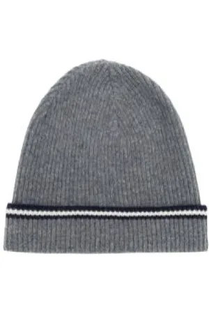 Bally Casual Grey Wool Hat
