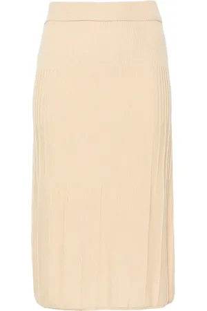 Joseph Midi Skirts, female, , L, Fine Rib Merinos Skirt