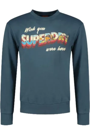 Superdry Sweatshirts, male, , S, Travel Postcard Graphic Sweatshirt