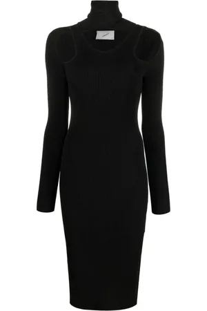 COPERNI Knitted Dresses, female, , S, Knit Dress Cut-Out Style