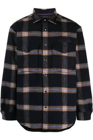 Tommy Hilfiger Casual Shirts, male, , L, Check Overshirt