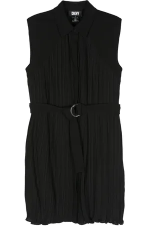 DKNY Midi Dresses, female, , L, Pleated Slip Midi Dress