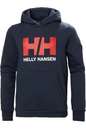 Helly Hansen Sweatshirts, female, , 4 Y, Logo Hoodie 2.0 Cotton Polyester