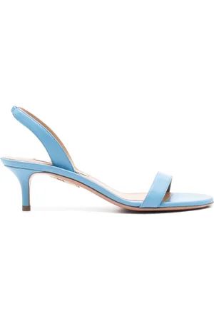 Aquazzura Elegant Open Low Heel Sandals