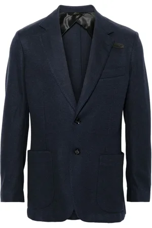 BRIONI Elegant Silk Wool Blazer