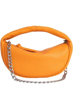 By Far Leather Handbag with Chain Strap