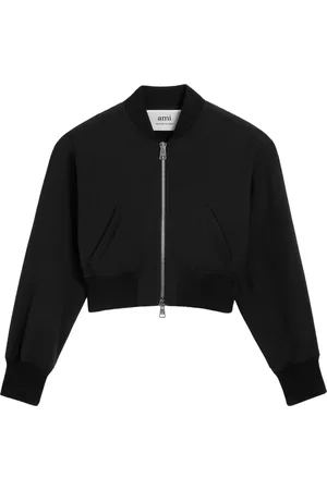 Ami Bomber Jackets, female, , XL, Casual Bomber Jacket