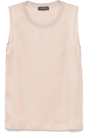 LORENA ANTONIAZZI Sleeveless Tops, female, , L, Gemini Tank Top Casual Style