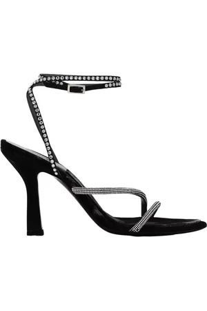 3Juin High Heel Sandals, female, , 4 UK, Velvet High Heel Sandals