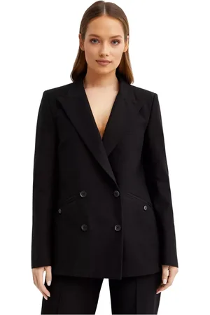 FAY Blazers, female, , M, Double-breasted Cotton Blazer