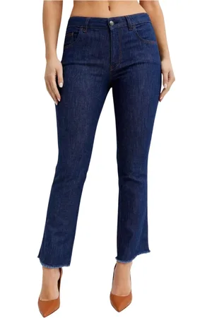 FAY Boot-cut Jeans, female, , W27, Dark Frayed Jeans