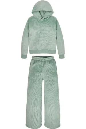 Calvin Klein Velvet Sporty Set Gym Tracksuit