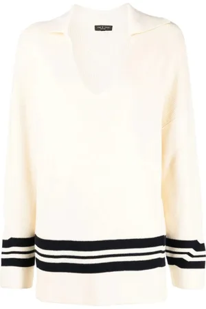 RAG&BONE Casual Stripe Polo Tunic Dress