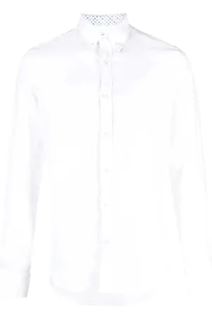 Paul & Shark Linen Casual Long Sleeve Shirt