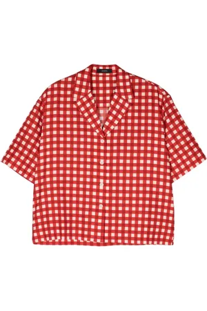 Joseph Shirts, female, , L, Vichy Silk Blouse Casual Shirt