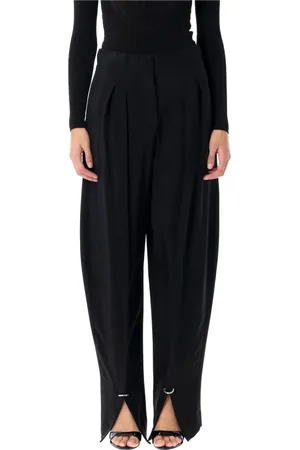 MUGLER Pierced Loose Tailored Trousers