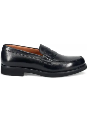 SANGIORGIO Leather Moccasin Shoes