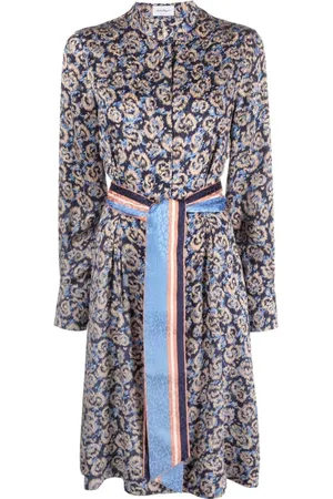 Salvatore Ferragamo Casual Silk Midi Dress