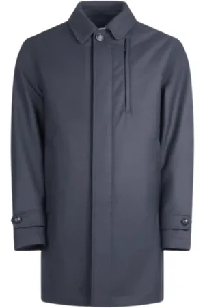 Duno Parkas, male, , 2XL, Grey Long Sleeve Coat Button Closure