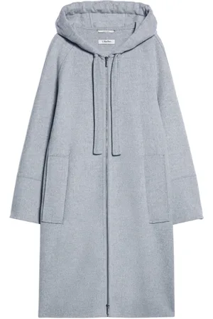 Max Mara Parkas, female, , XS, Handmade Wool Hooded Coat
