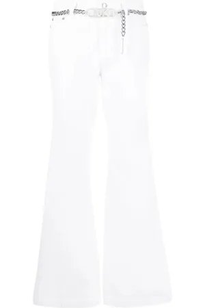 Michael Kors Flared Jeans, female, , 2XS, Flare Chain Belt Denim Jeans