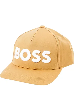 HUGO BOSS Caps, unisex, , ONE SIZE, Mocha Cotton Cap with Embroidered Logo