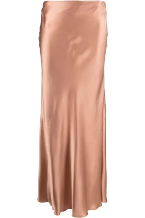 FORTE FORTE Elegant Satin Chic Skirt
