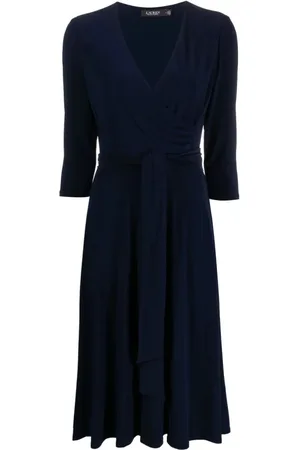 Ralph Lauren Carlyna 3/4 Sleeve Day Dress
