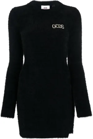GCDS Long Sleeve Casual Dress