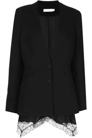 Simkhai Blazers, female, , M, Crepe Combo Casual Blazer