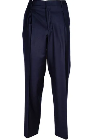 Briglia 1949 Slim-fit Trousers, male, , L, Wide Leg Wool Chino Trousers