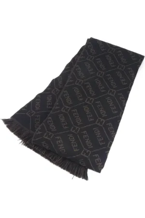 Fendi Pre-owned Scarves, male, , ONE SIZE, Pre-owned Wool scarves